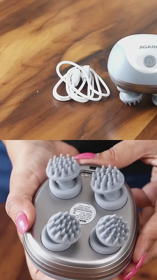 🔥🔥 Head & Scalp Massager – Stress Relief | 64% OFF